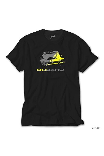 CrowsGate Μπλουζάκι με επένδυση Subaru Impreza σε μαύρο χρώμα