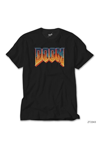 WAKHA Doom Vintage Μαύρο T-Shirt