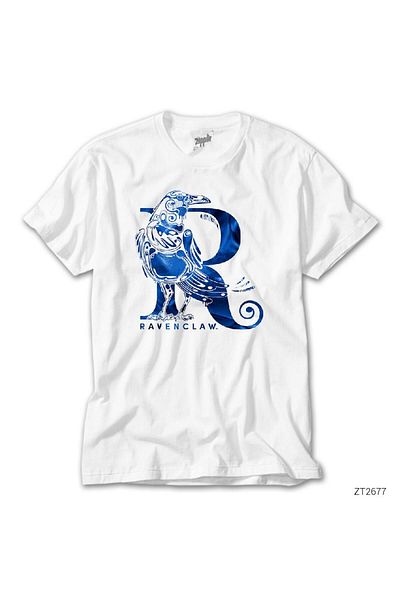 CrowsGate Harry P. Ravenclaw White T-Shirt