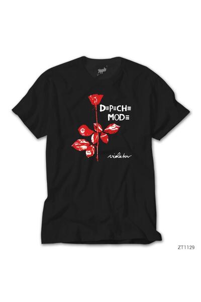 WAKHA Μαύρο T-Shirt Depeche Mode