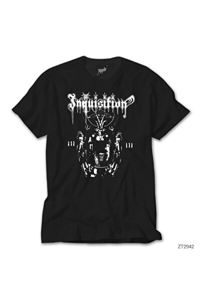 WAKHA Tricou negru Inquisition