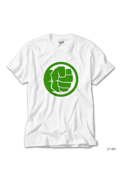 CrowsGate Hulk Smash White T-Shirt