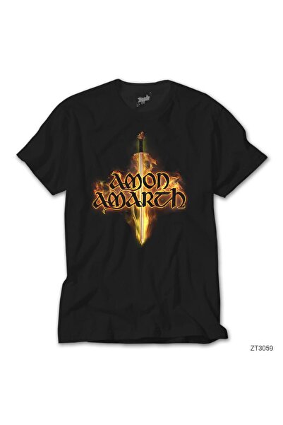 WAKHA Μαύρο T-Shirt Amon Amath Sword
