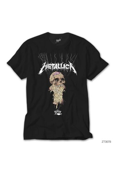 WAKHA Μαύρο T-Shirt Metallica One