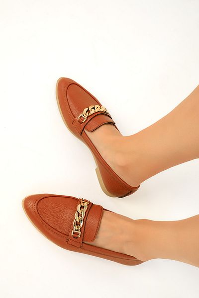 SOHO Tan Dámské baleríny - Model 19641