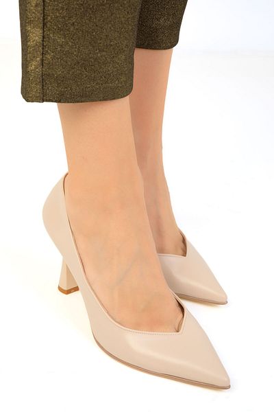 SOHO Classic Women's Heeled Shoes Tan 19668