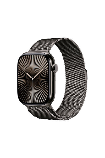 Apple Watch Series 10 GPS + Cellular 46mm Arduvaz Titanyum Kasa + Arduvaz Mil...