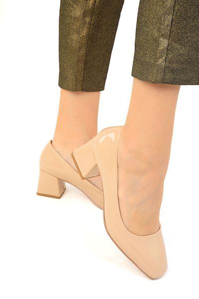 SOHO Patent Leather Women's Classic Heeled Shoes - Ten 19671