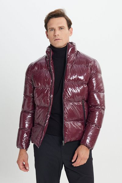 Burgundy jackets and coats online