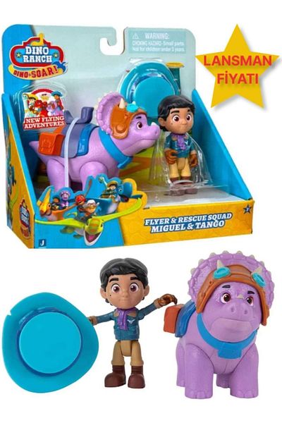 TOYFEST مجموعة دينو رانش مكونة من مجسمين - ميغيل وتانجو DNR0003