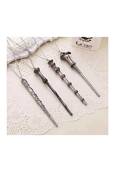 TOYFEST Harry Potter Figured Special Boxed Metal Multi-Varied Keychain Ring Wand Accessory Set