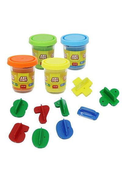 TOYFEST Play Dough Basket - Numbers