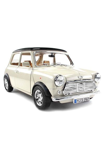 TOYFEST سيارة موديل Bburago 1:18 ميني كوبر 1969