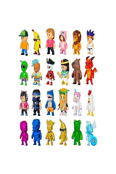 TOYFEST Stumble Guys Surprise Pack - 5 Pieces - 5 cm