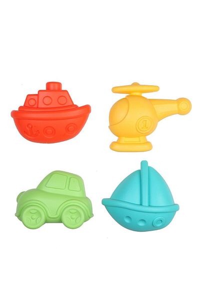 TOYFEST 4-Piece Sand Mold - Vehicles