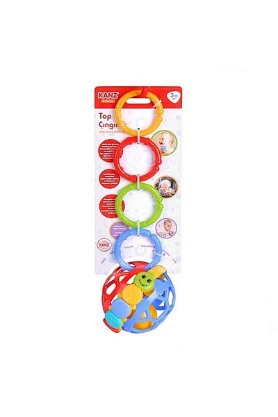 TOYFEST Ball Rattle - Ring Design