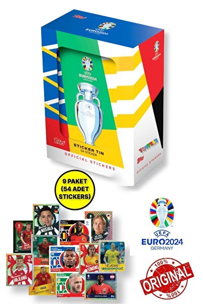 TOYFEST ALMANYA EURO 2024 Avrupa Şampiyonası Match Attax - Resmi Futbolcu Min...