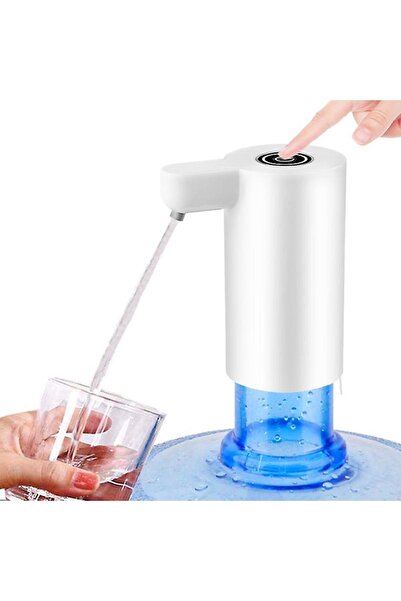 TOYFEST 1200 MA Bataryalı USB ile Şarj Olabilen Elektronik Damacana Su Pompası