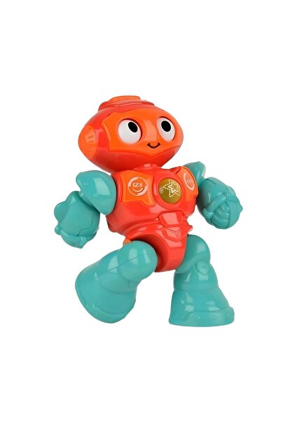 TOYFEST Taklit Sesli Çok Fonksiyonlu Işıklı Mini Robot