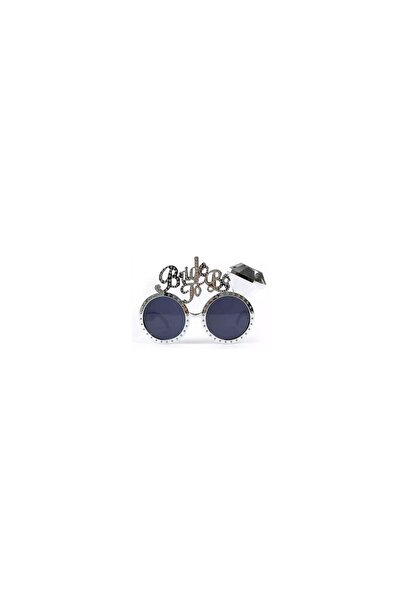 TOYFEST Bridal Goggles - Silver Silver Colored, Written, 15x10 cm