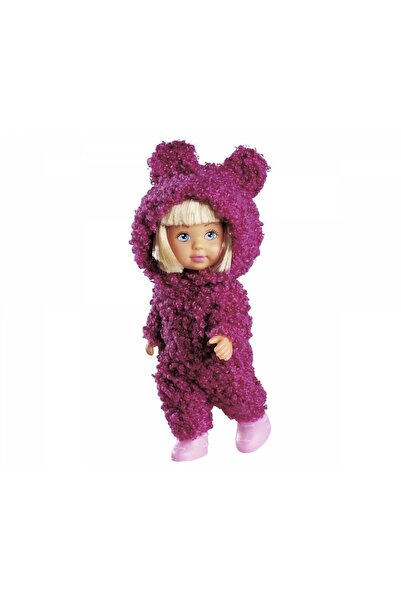 TOYFEST Evi Love Cute Teddy - Peluş Kıyafetli Oyuncak Model Bebek - 15 CM - 1...