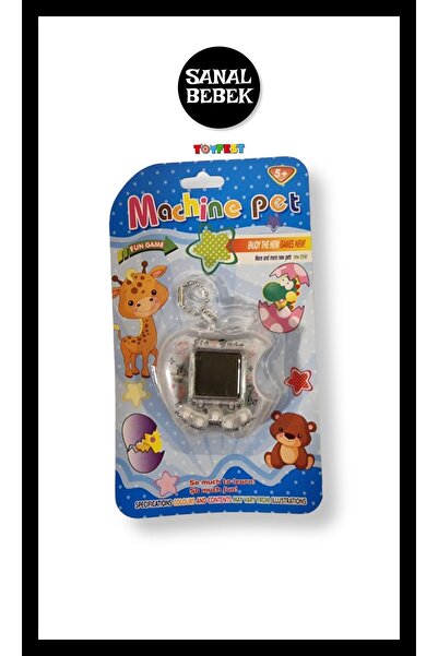 TOYFEST حنين الطفل الافتراضي (الحيوانات الأليفة الافتراضية) - التفاح الأبيض