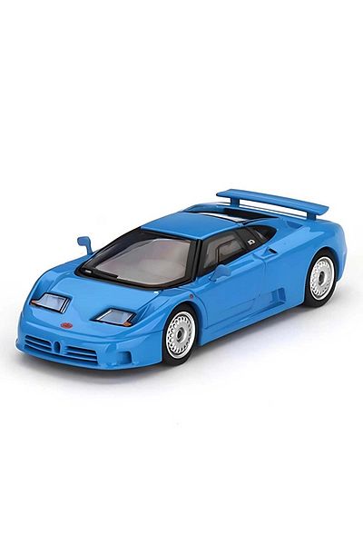 TOYFEST ميني جي تي 1:64 بوجاتي EB110 جي تي بلو بوجاتي