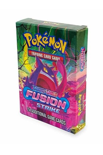 TOYFEST يتم إرسال بطاقة Pokemon Fusion Strike Tcg للمبتدئين في قطعة واحدة من 24 قطعة