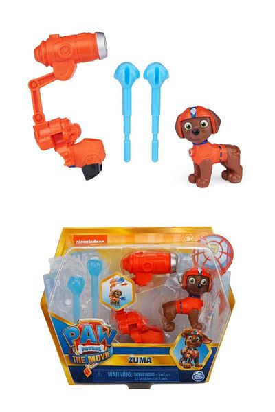 TOYFEST مجسمات بطل الفيلم مع ملحقاتها من باو باترول - زوما - 7 سم