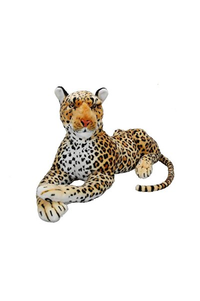 TOYFEST Leopar Yumuşak Peluş Oyuncak - 60 CM