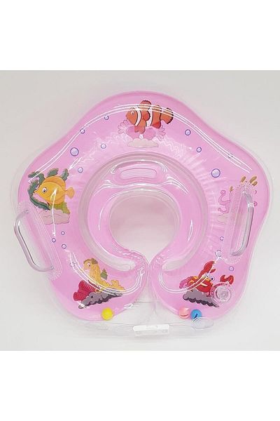 Beyaz At Bermuda Baby Swimming Pool Neck Ring 37 Cm - Pink