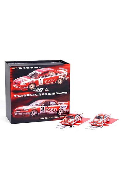 TOYFEST مجموعة Inno 1:64 Toyota Corona ExiV JTCC 1995 Boxset