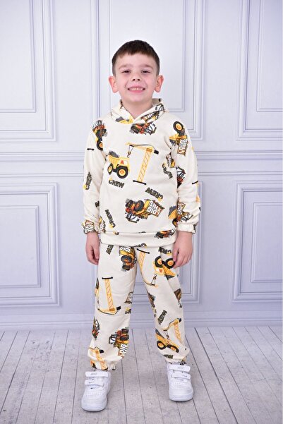 BUUFUU Digitálisan nyomtatott kapucnis alsó és felső készlet