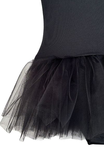 LULLY KİDS Girl - Long Sleeve Tutu Skirt, U Ballet Gymnastics Swimsuit