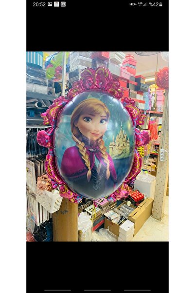 Baloncum Frozen Elsa Folyo Balon Büyük Boy