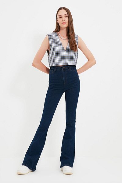 DRC trend Blue Lycra Spaniol Skinny Jean Compressor Denim Jean