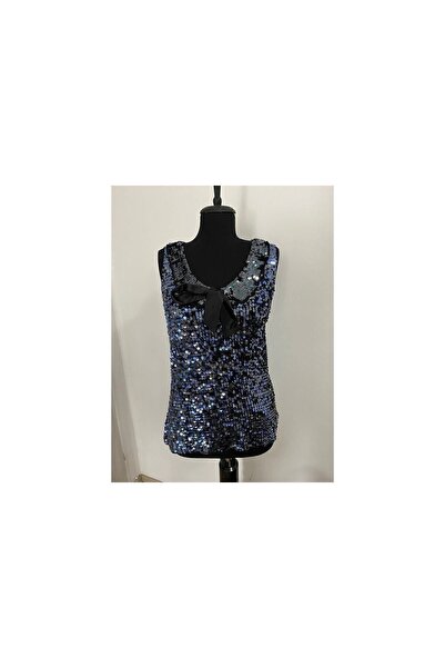 Moda Marks Abiye Payetli bluz