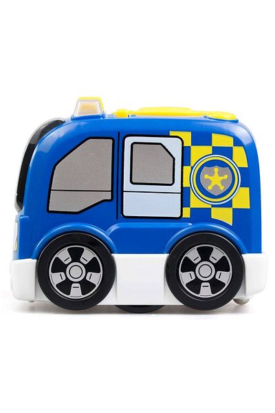 TOYFEST Silverlit Tooko - مجموعة لعب مركبة الشرطة القابلة للبرمجة