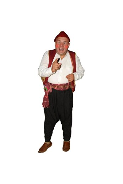 Kadıköy Kostüm Костюм Ібіша для дорослих, комічний костюм слуги на Рамазан