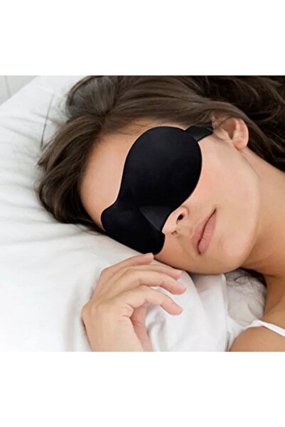 Monalisa Kadın Siyah Uyku Bant