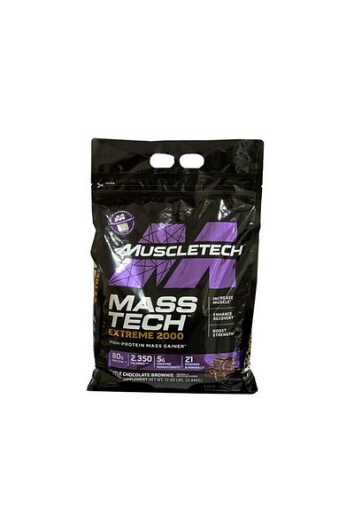 MUSCLETECH Masstech Extreme 2000 High Protein Food for Weight Mass Gainer 5.44 kg