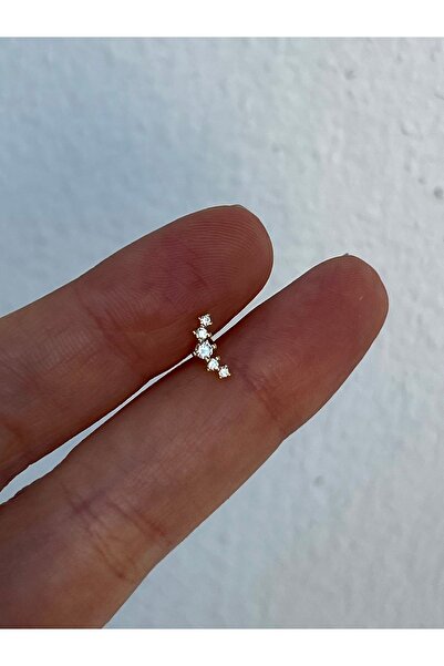 ds denizden silver Gümüş Yay Piercing - 1 Adet