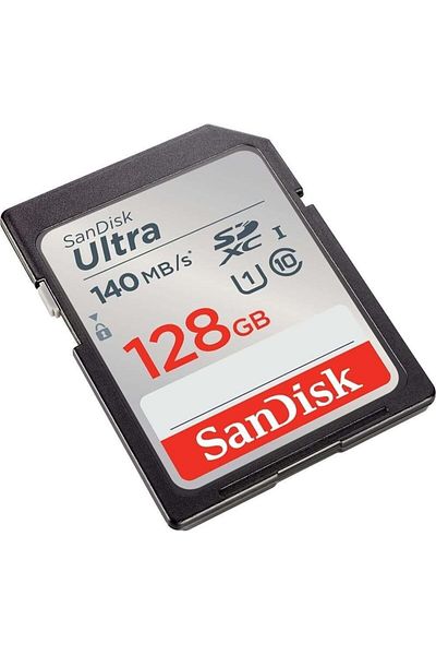 SanDisk Ultra 128gb 140mb/s Sdhc/sdxc Class 10 UHS-I Memory Card Sdsdunb-128g-gn6ın