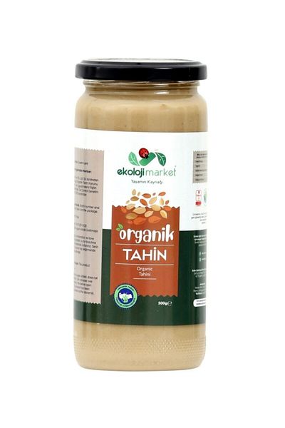 Ekoloji Market Organic Tahini Raw Gluten-Free 500 Gr