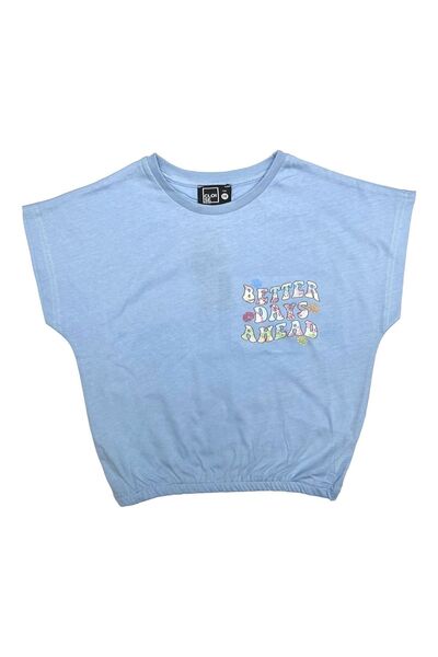 Cloise Dete T-shirt Rana na ruci Beba Plava