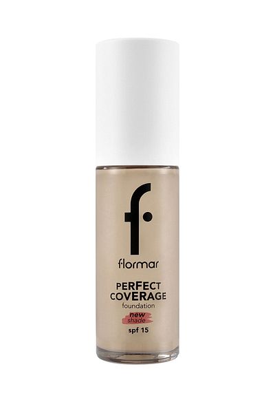 Flormar Intense Water Based Perfect Coverage Foundation (Pink Sub Tone) -131 Warm Nude - 8682536070553