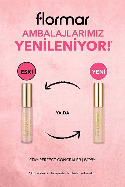 Flormar خافي عيوب البشرة الطبيعي (لون سفلي بارد) - خافي عيوب البشرة المثالي - 004 عاجي -8682536085502