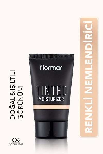 Flormar Gold Beige Colored Moisturizer - Tinted Moisturizer - 006 -8682536041409