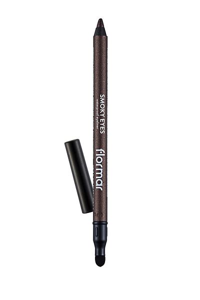 Flormar Smokey Eye Pencil (BRONZE) - Smoky Eyes Waterproof Eyeliner - 006 Outstanding Bronze -8690604547296
