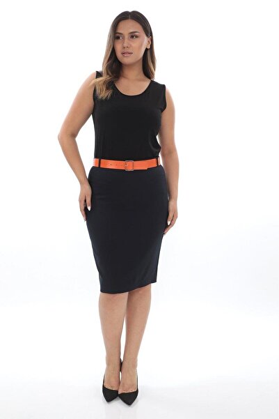 KİFAYET 25313 Kemerli Kısa Etek (C105)